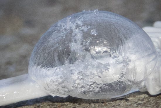 Frozen bubble st ives