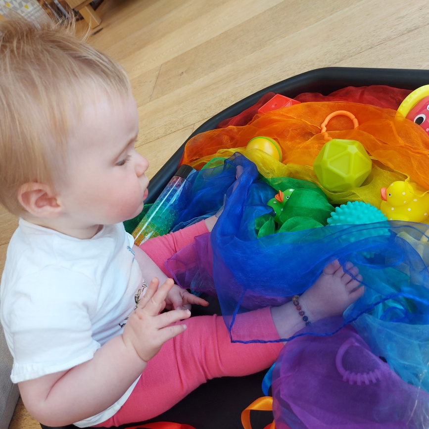 Top 5 Play/Tuff Tray Ideas for Babies to play with and aid development