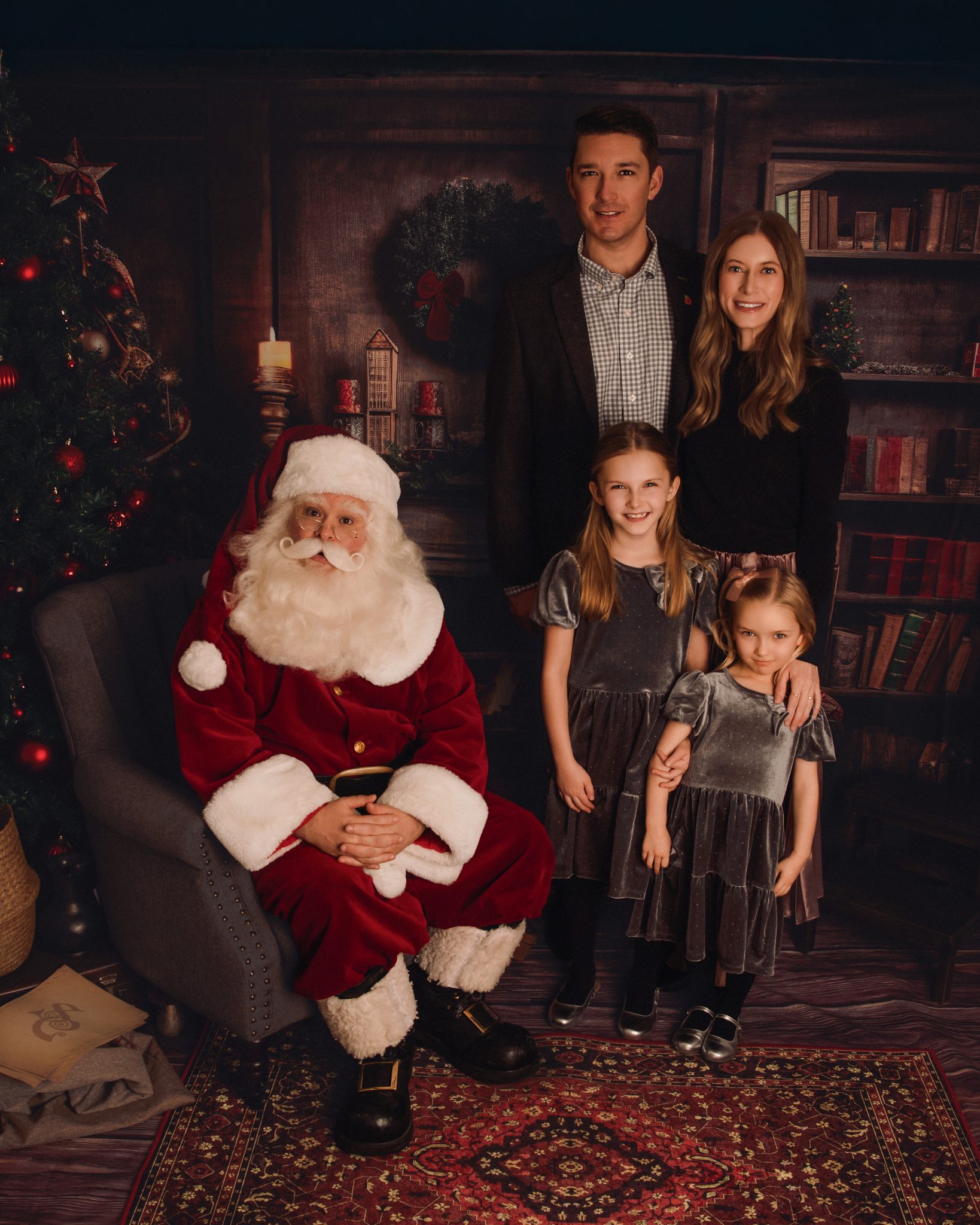 santa experience at photography studio in cambridgeshire